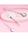 Sola Love Latte/Macchiato Spoon Set 6 Pieces, Mirror