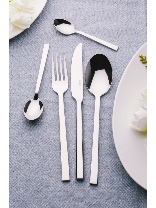 Sola Beta Cutlery Set 72 Pieces, Mirror
