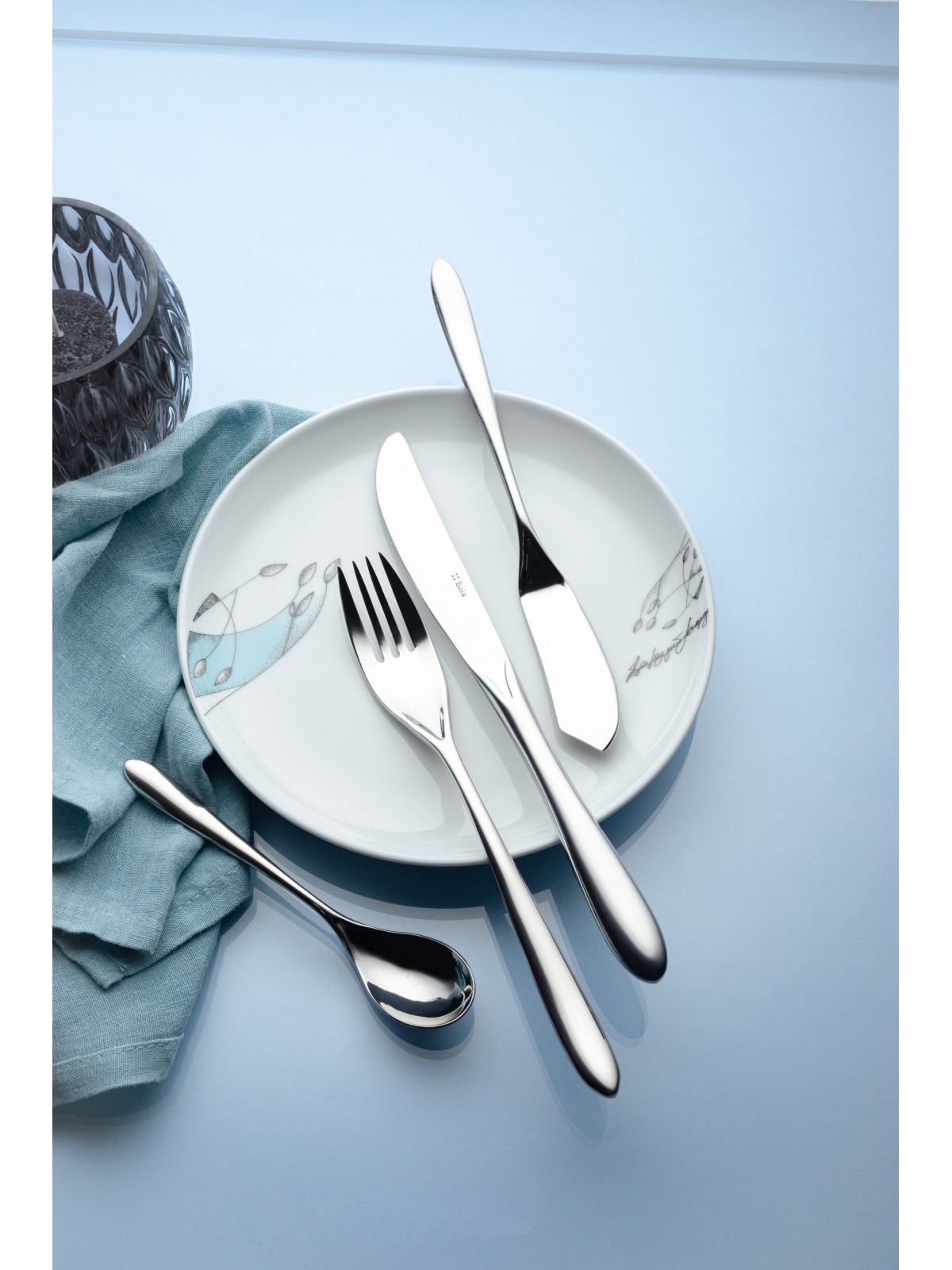 Sola Valencia Cutlery Set 36 Pieces, mirror