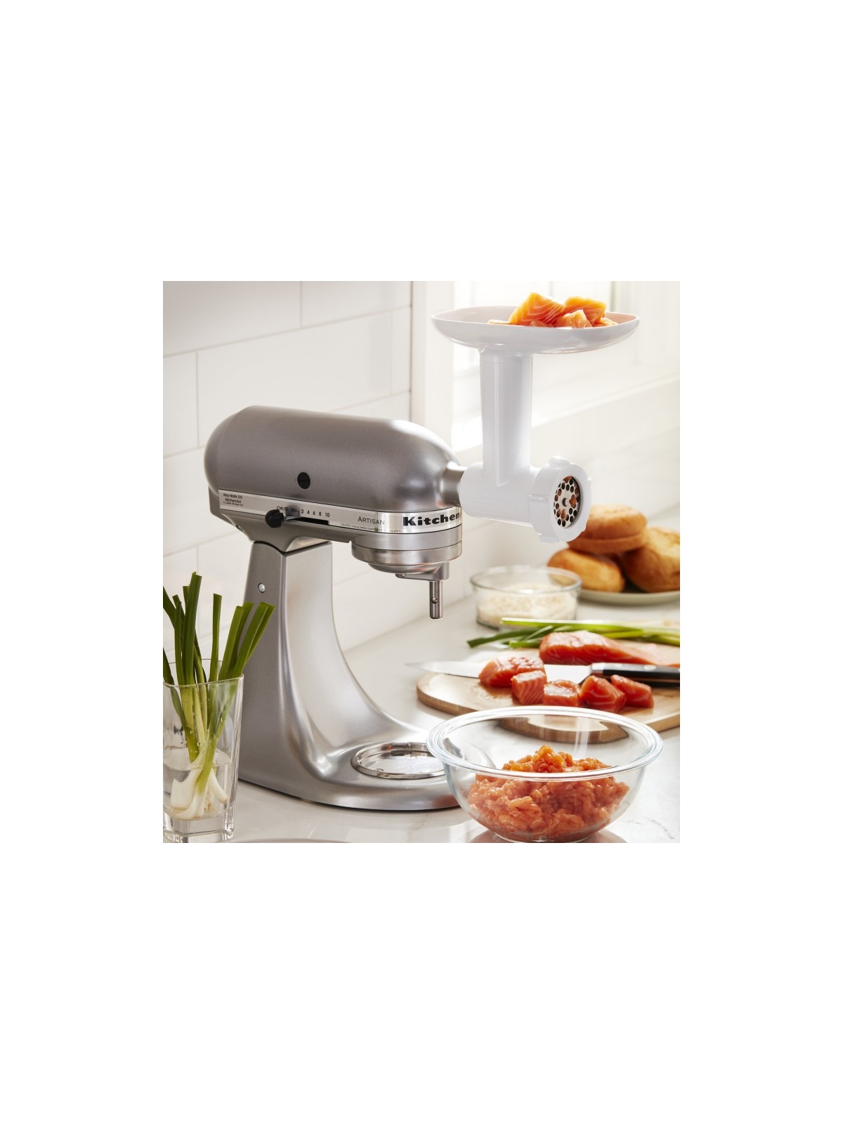 KitchenAid metallinen lihamyllylisävaruste