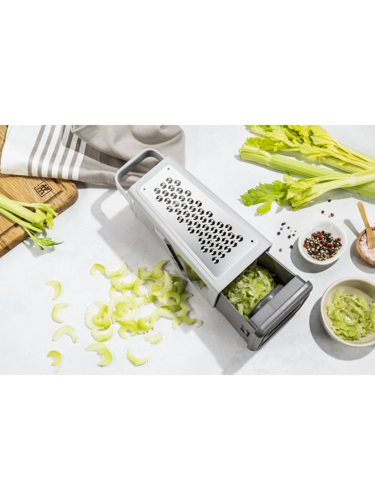 Zwilling Tower Grater, Grey Z-Cut
