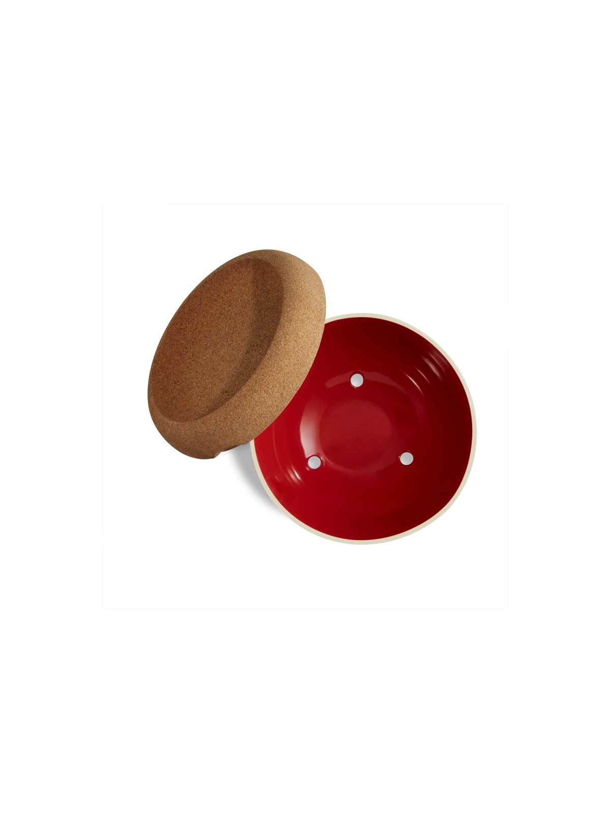 Emile Henry puuviljakauss, korgist kaanega 27cm/4,7 l