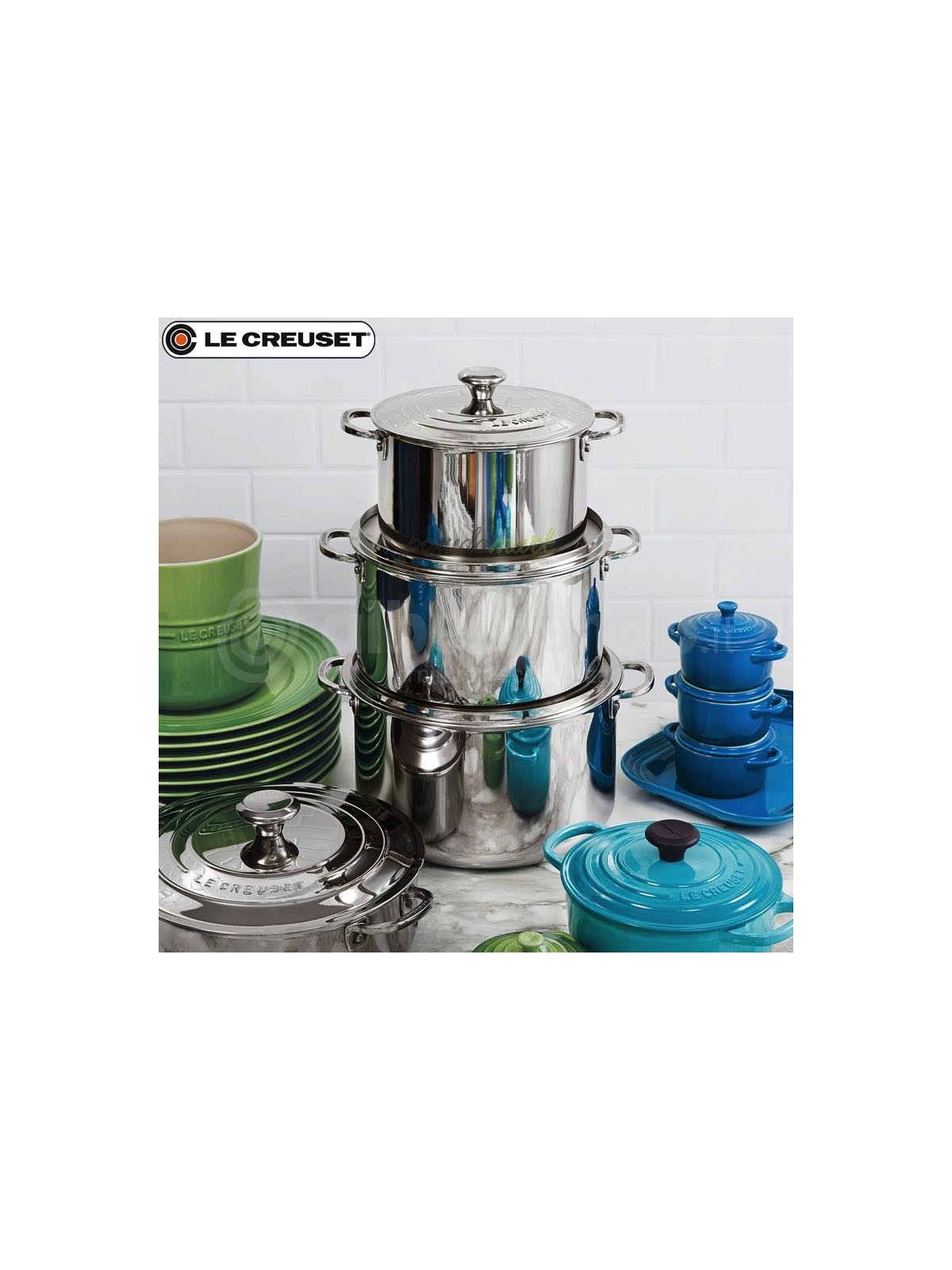 Le Creuset компл. кастрюль Signature 3-слойный, 4 шт