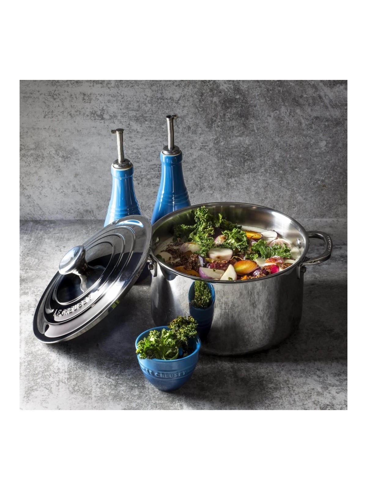 Le Creuset Signature Stainless Steel 4-piece Cookware Set