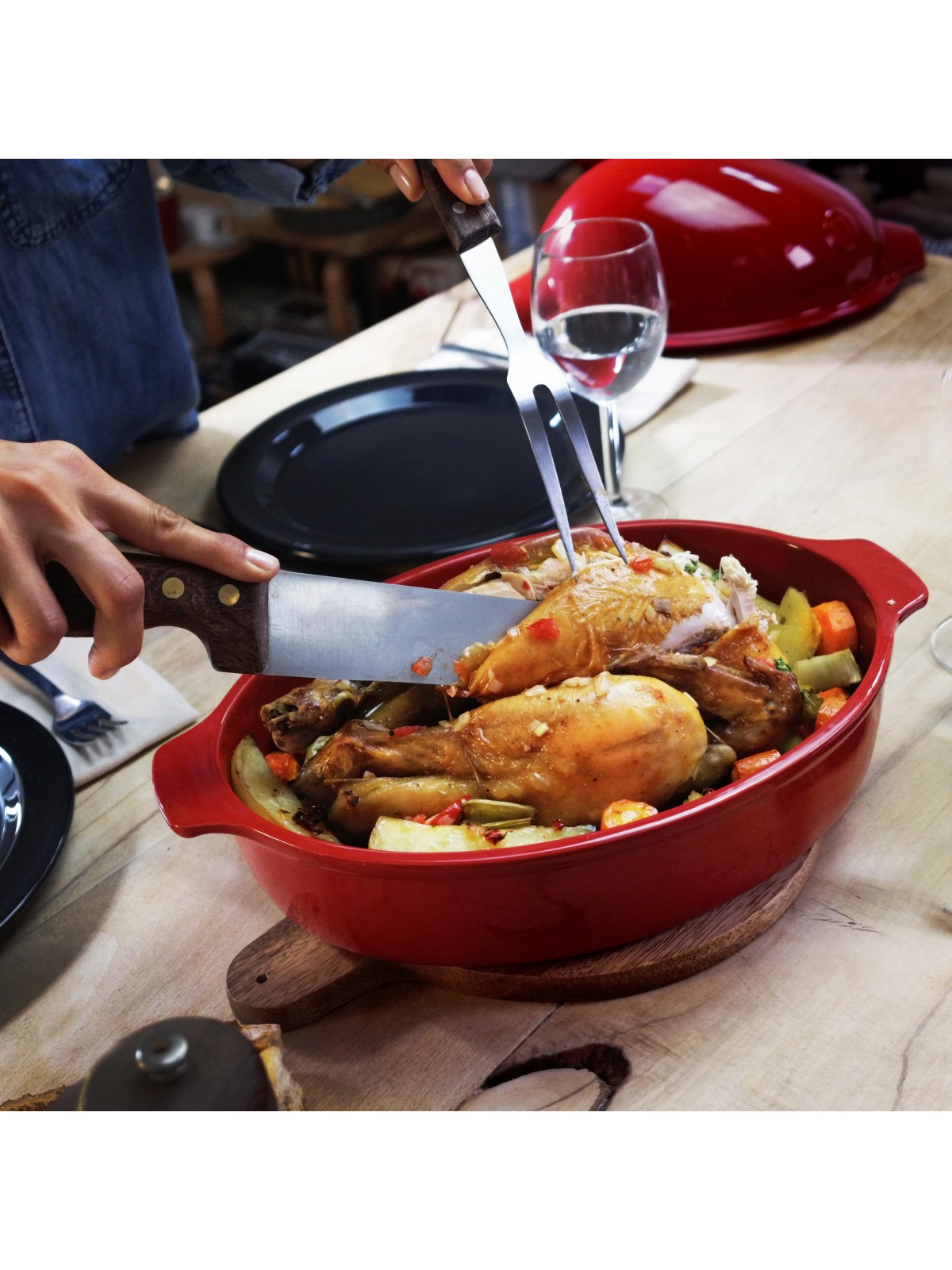 Emile Henry Large Roaster 4 l