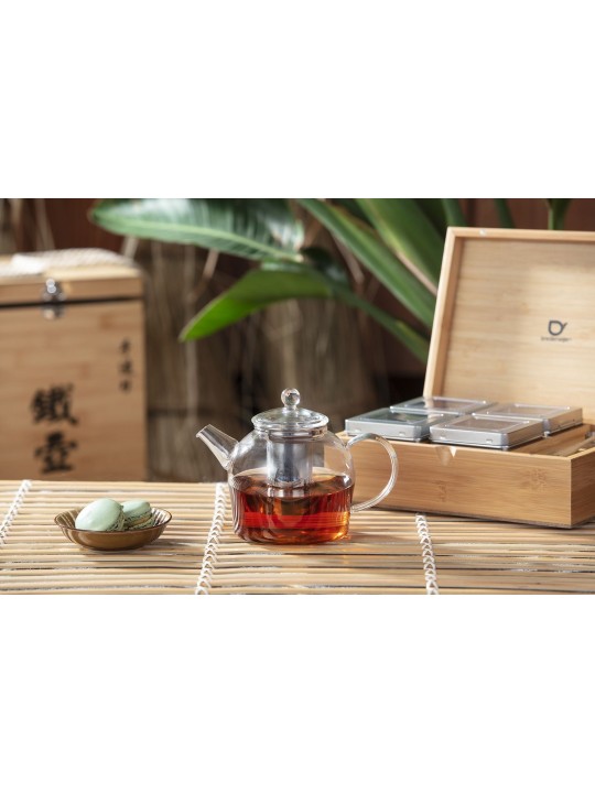 Bredemeijer заварочный чайник Minuet Santhee, стекло,фильтр нержавеющая сталь