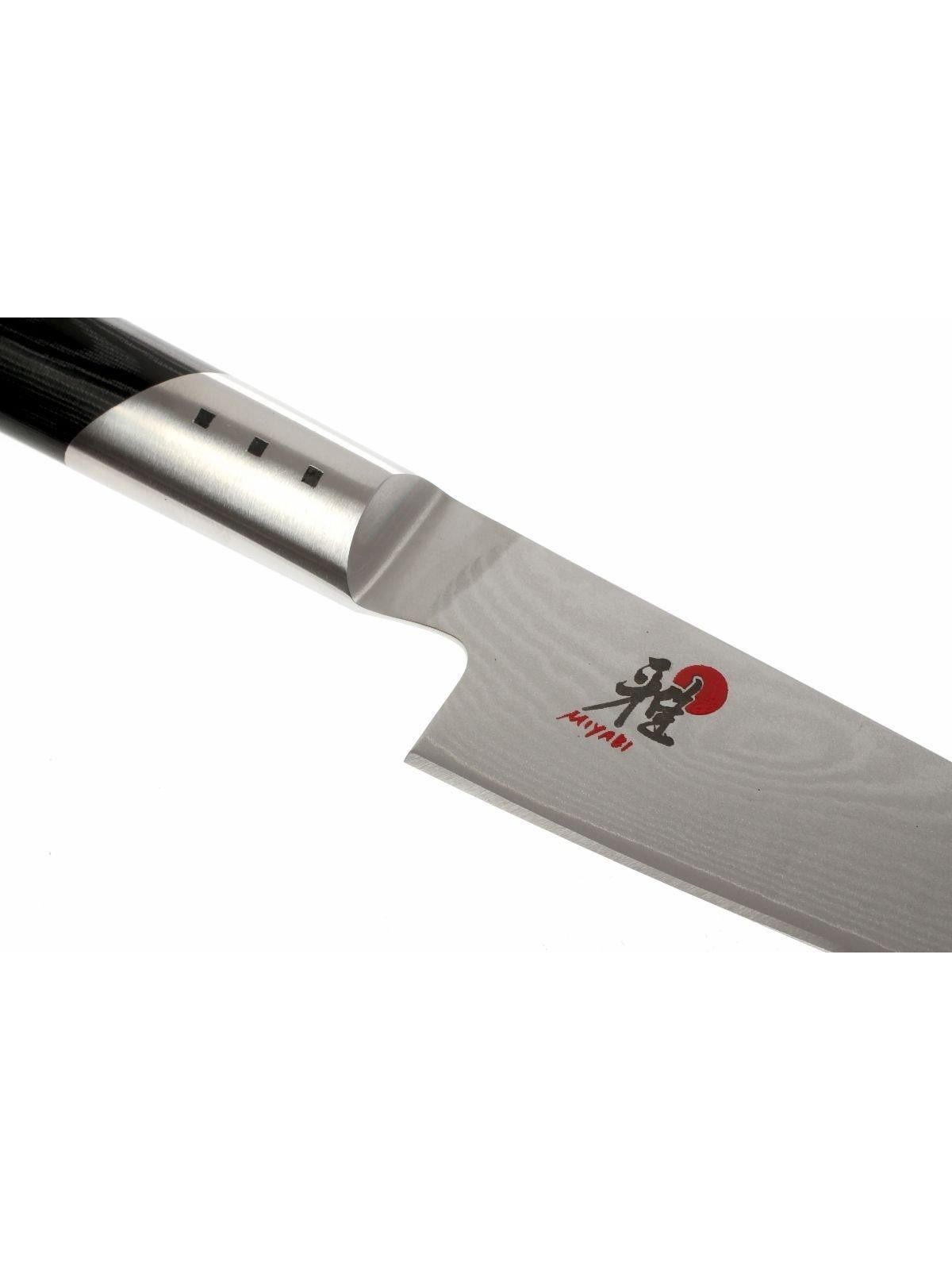 Miyabi 7000D Santoku nazis 18 cm, Damaskus 65 slāņi, Micarta/nerūsējoša tērauda rokturis