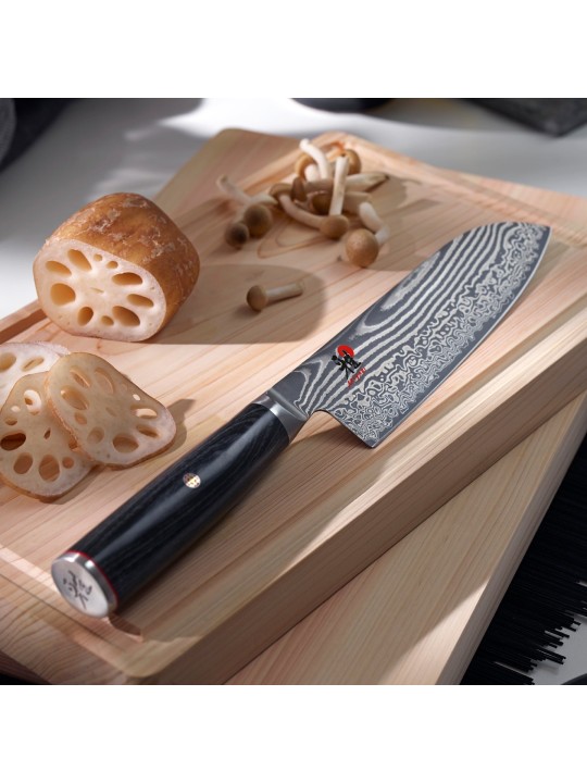 Miyabi 5000 FC- D Santoku/nazis18 cm, Damaskus 48 slāņi