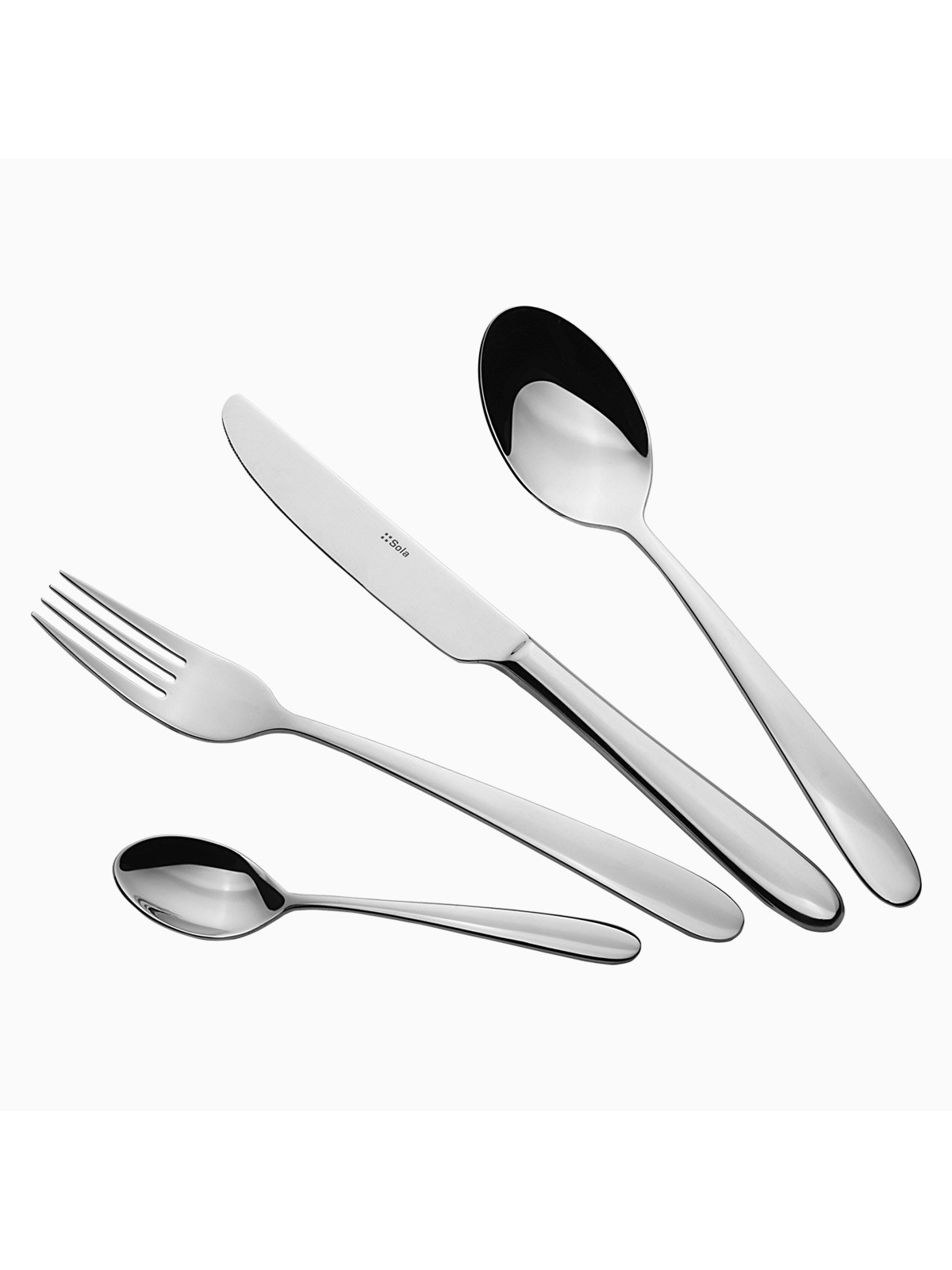 Sola supilusikas Alpha  4 tk, läikiv