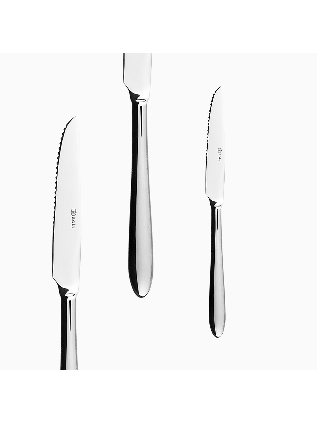 Sola Steak Knife Mono - Alpha - 2 pcs