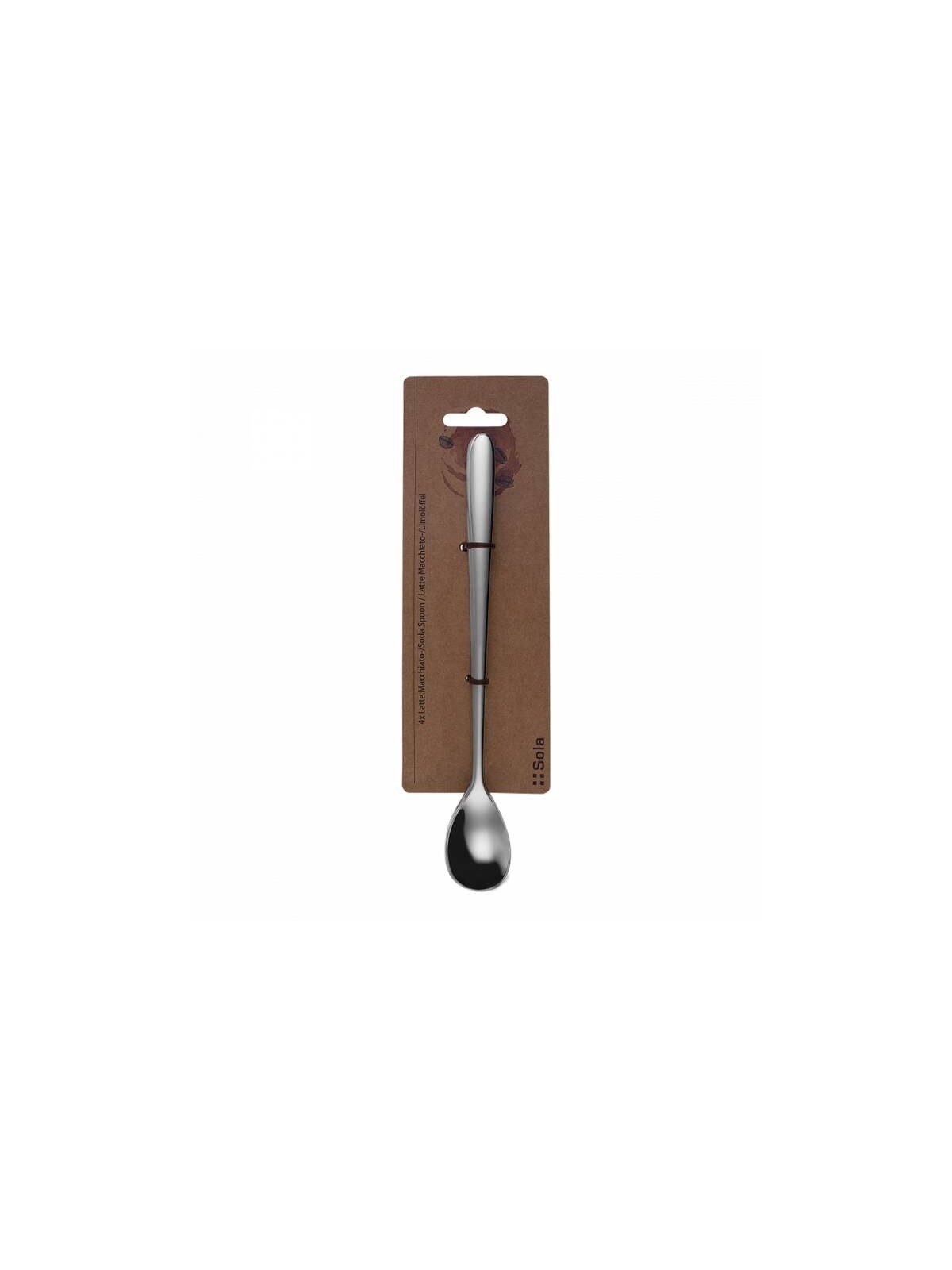 Sola Latte Macchiato/Soda Spoon - Alpha - 2 pcs