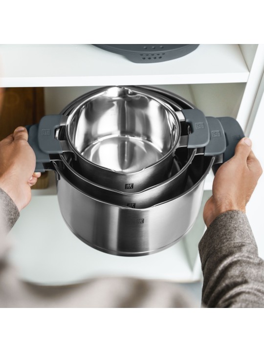 Zwilling Simplify 5-pcs Stainless Steel Pot Set