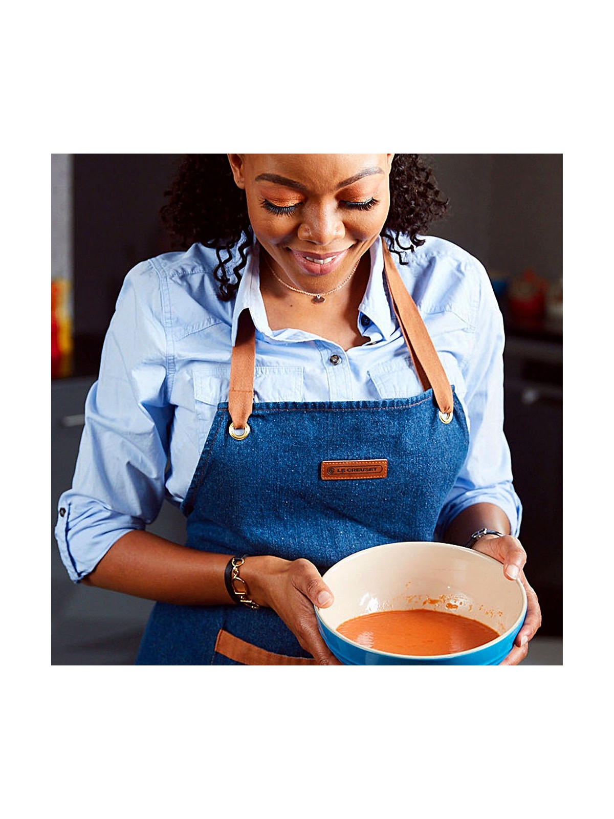 Le Creuset džinsa priekšauts