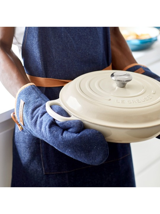 Le Creuset Denim Oven Mitt 1 Pcs