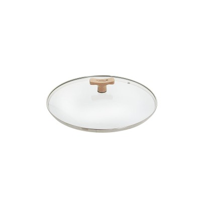 de Buyer Glass Lid with beechwood knob