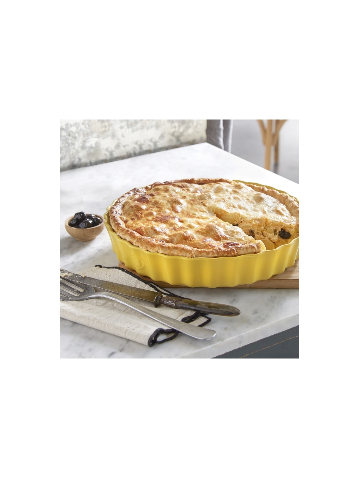 Emile Henry pirukavorm 32 cm/2,8 l