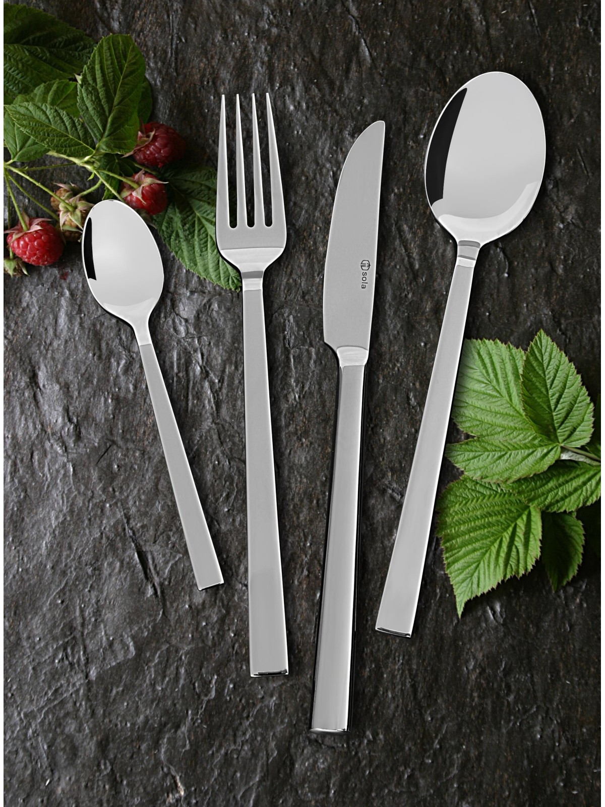 Sola Beta Cutlery Set 42 Pieces, Mirror