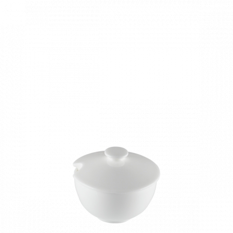 Sola cukura trauks Premium Platinum Lin balts, porcelāns