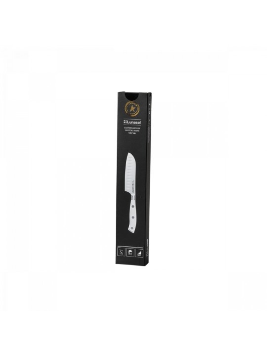 Sola нож Santoku Lunasol Premium 12,8 cm