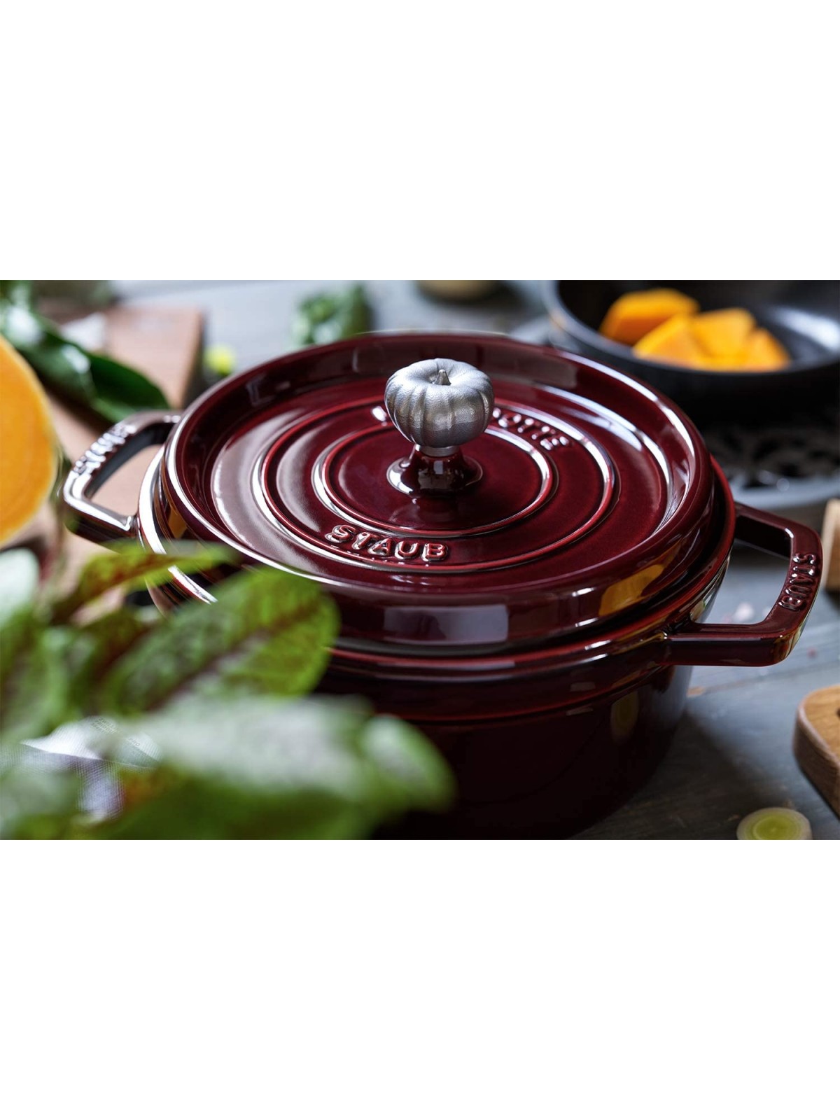 Staub Stainless Steel Knob Pumpkin
