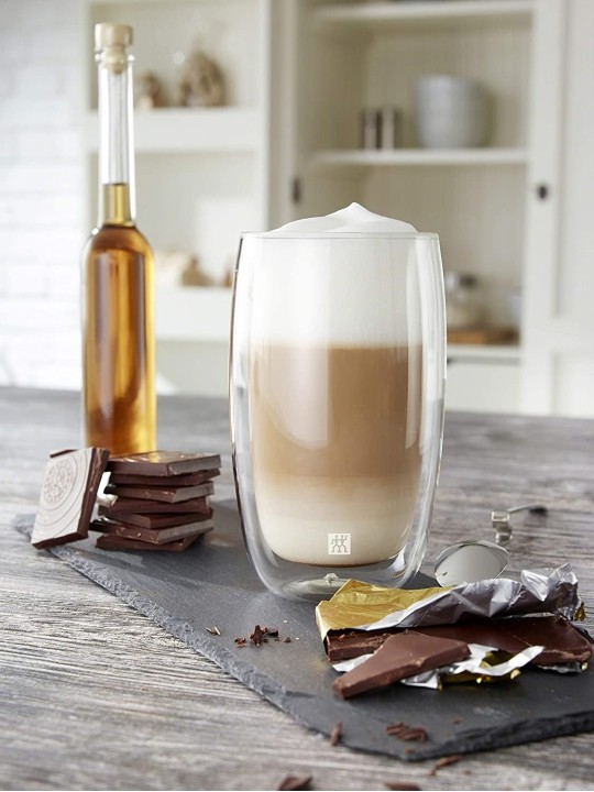 Zwilling klaas (latte) topeltseinaga Sorrento 350 ml, 2 tk