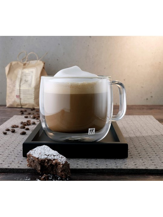 Zwilling kruus (Cappuccino) topeltseinaga Sorrento 0,45 l/2 tk