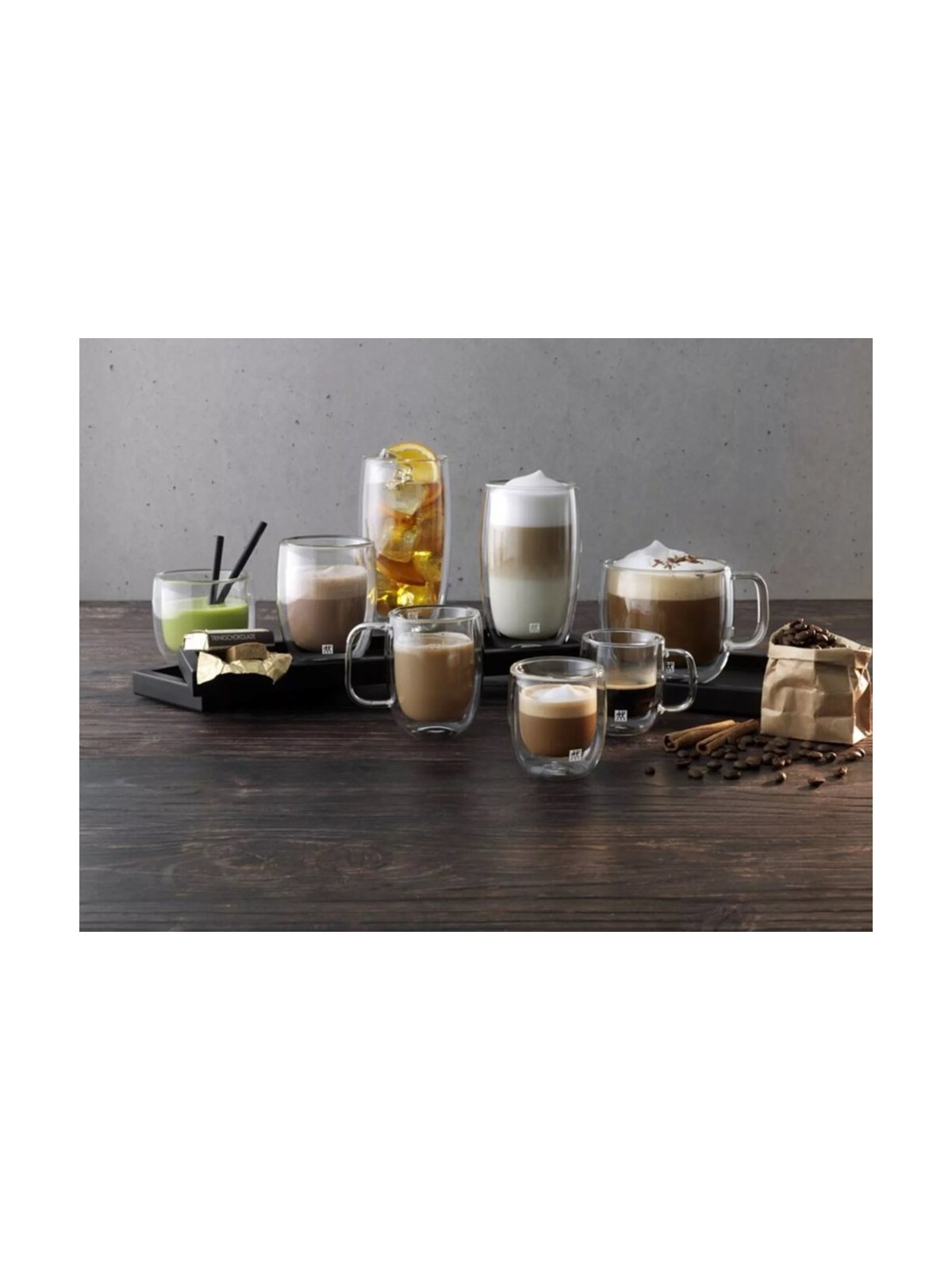 Zwilling кружки с двойными стенками (Latte) Sorrento 0,45 л/2 шт