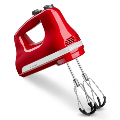 KitchenAid 6 ātrumu rokas mikseris ar lokano malu putotājiem