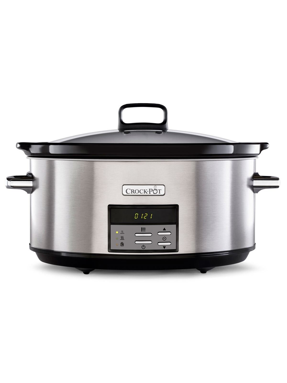 Crock-Pot  lēnvāres katls ar taimeri CSC063X, matēts metāls, 7,5 l