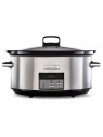 Crock-Pot  lēnvāres katls ar taimeri CSC063X, matēts metāls, 7,5 l
