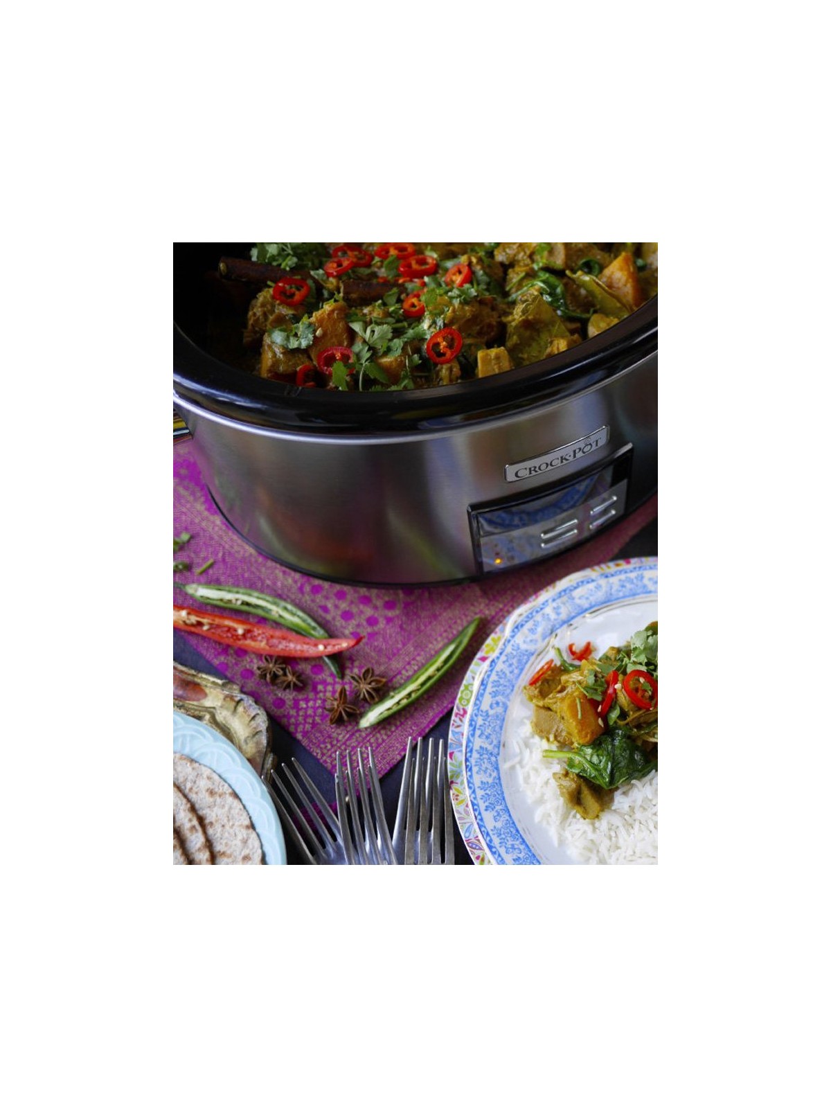 CrockPot  Digital Slow Cooker 7,5 l CSC063