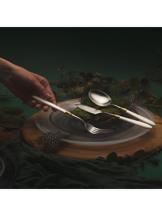 Sola galda piederumi Gaya Exeter 36 gb, zelta gredzens