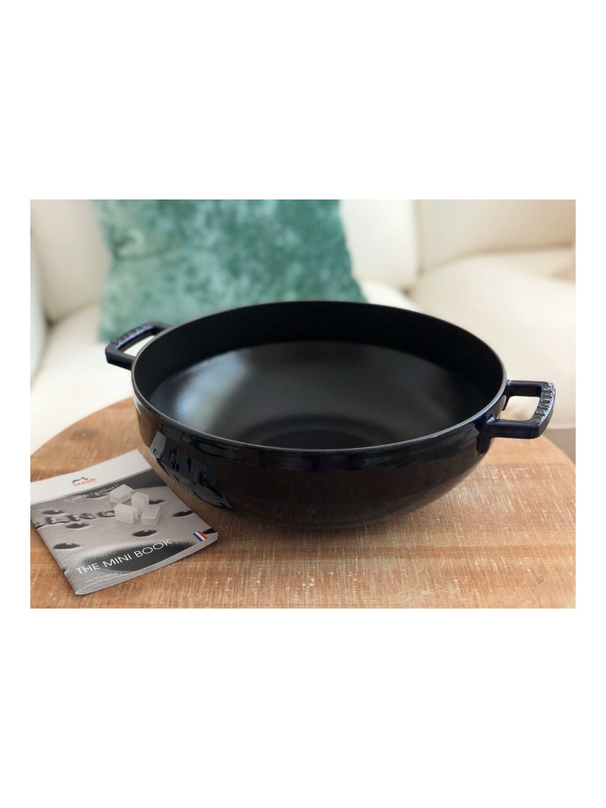 Staub Cast Iron 5-qt Bouillabaisse Pot - Dark Blue