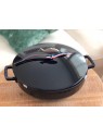 Staub ümar pott malm Kala 28 cm/ 4,65 l, tumesinine