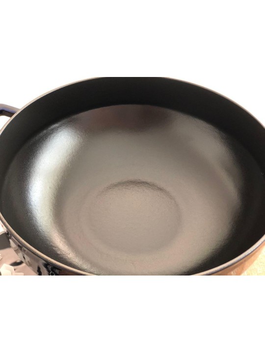 Staub чугунная кастрюля Рыба 28 cm/ 4,65 л, синий