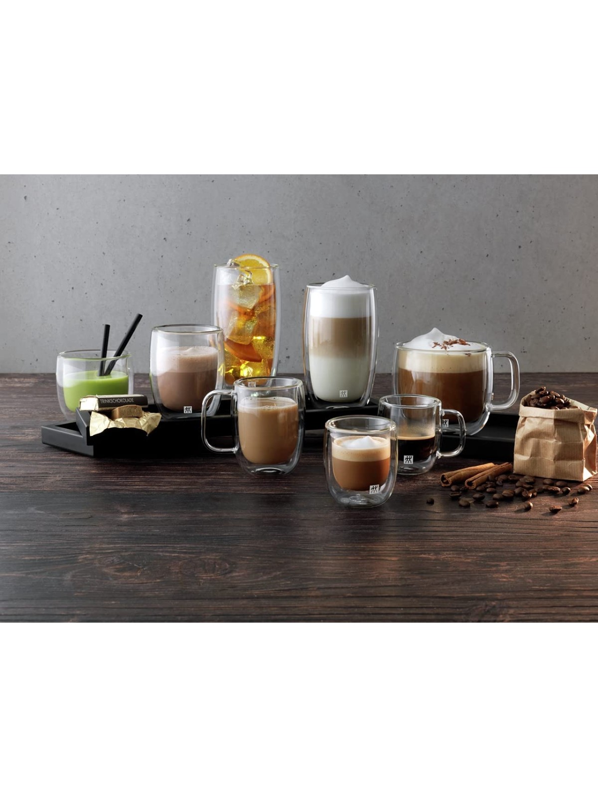 Zwilling SORRENTO glāzes (Softdrink) dubultxienu 475 ml, 2 gb