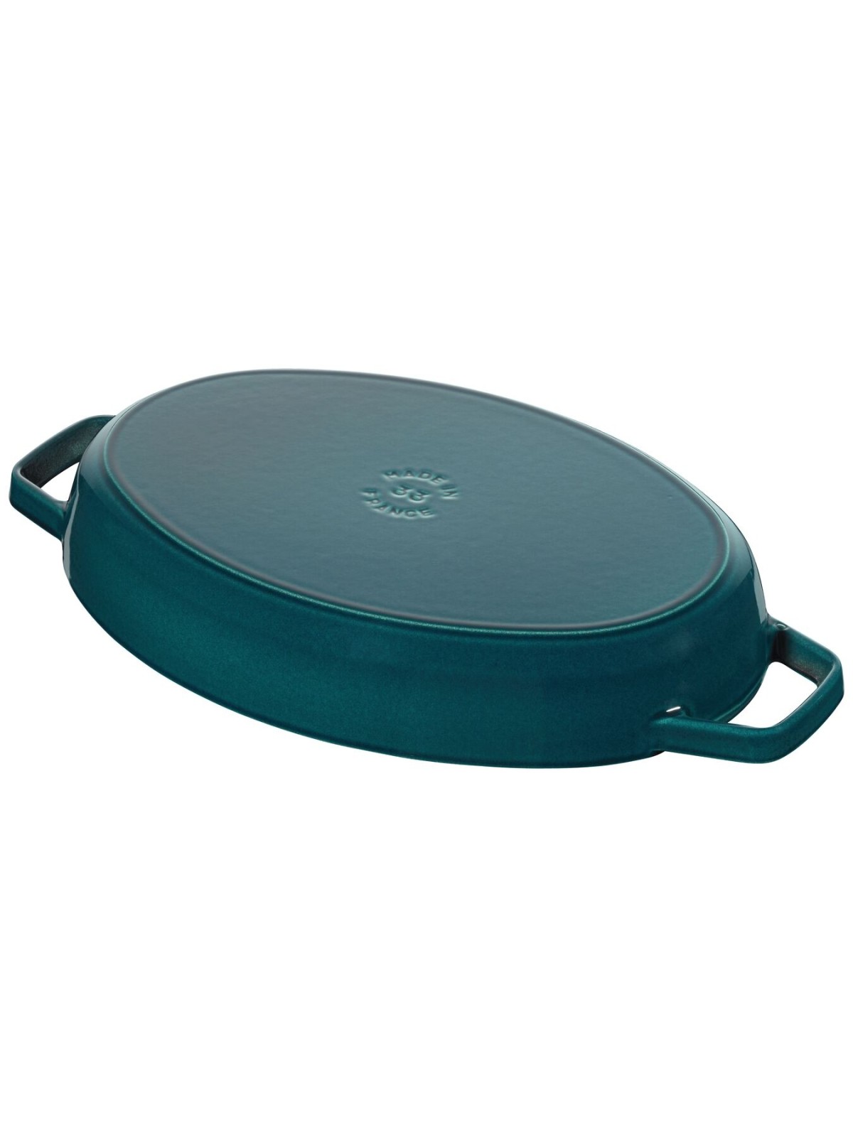 Staub ovaalne ahjupott La Mer madal 33 cm/2,8 l, mereroheline