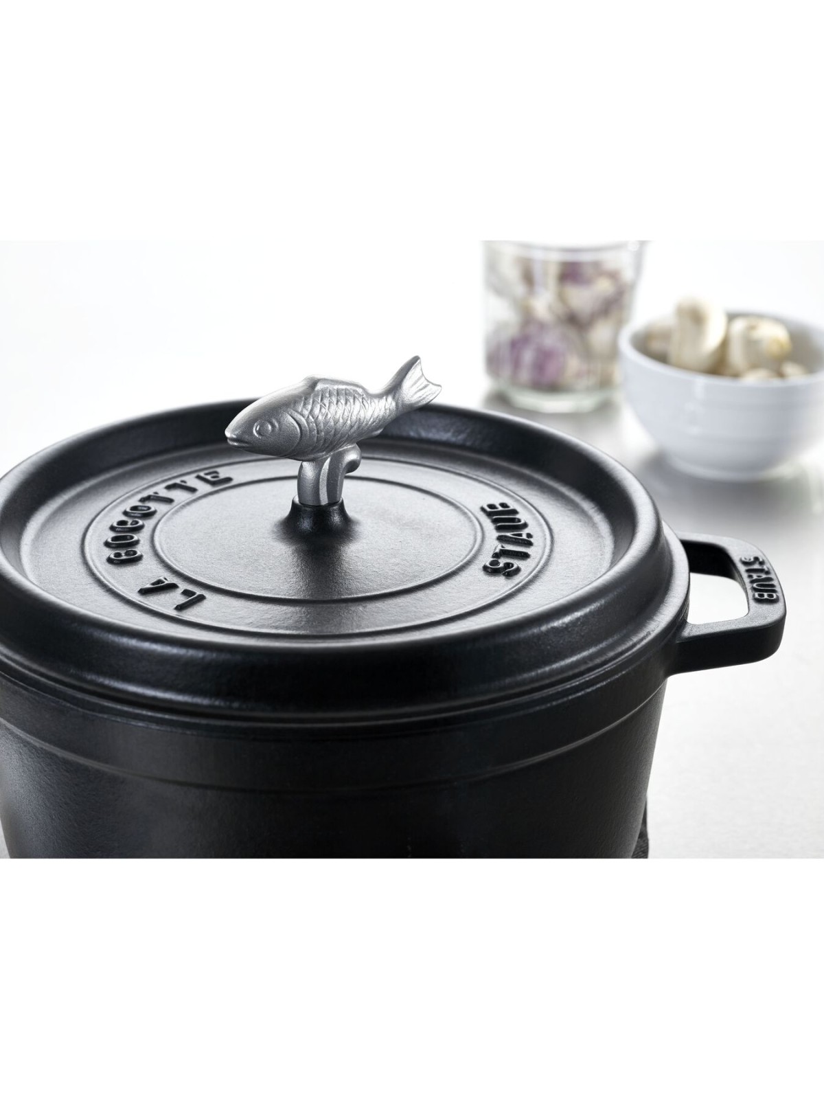 Staub nupp malmpotile Kala, roostevaba