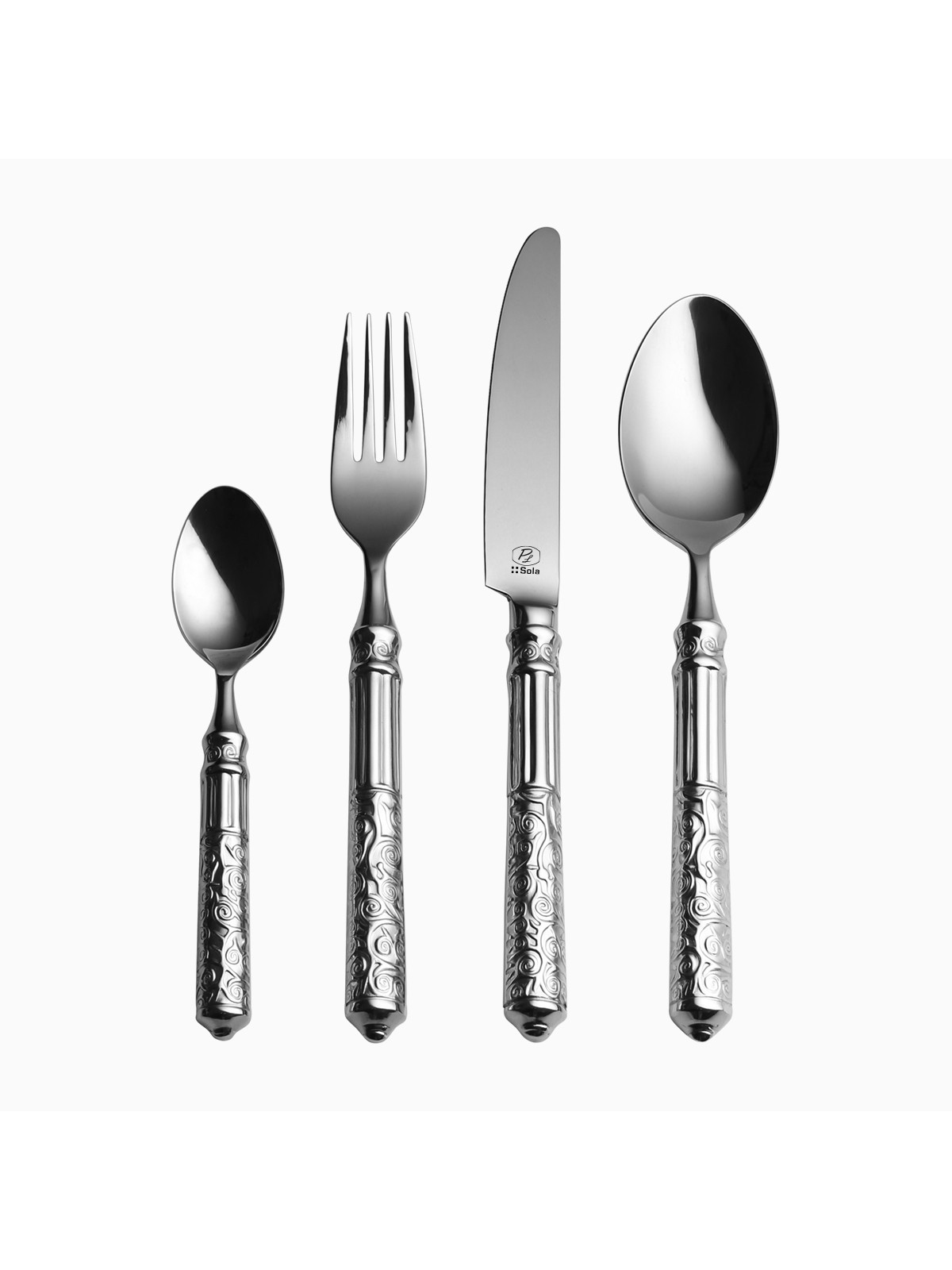 Sola Sola Santa Monica Cutlery Set 24 Pieces, mirror