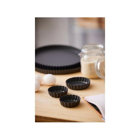 Blomsterbergs apaļa kūkas forma, atvērta apakša