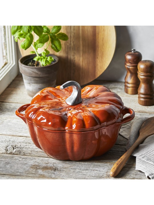 Staub čuguna katls Ķirbis 24 cm/ 3,45 l