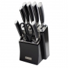 Grunwerg комплект ножей с подставкой RF Equilibrium 9-предметов, черный