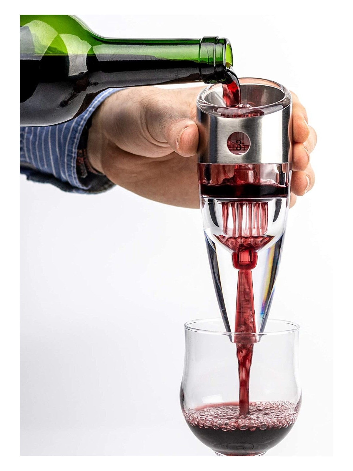 Grunwerg veini aeraator, bambuskarbis