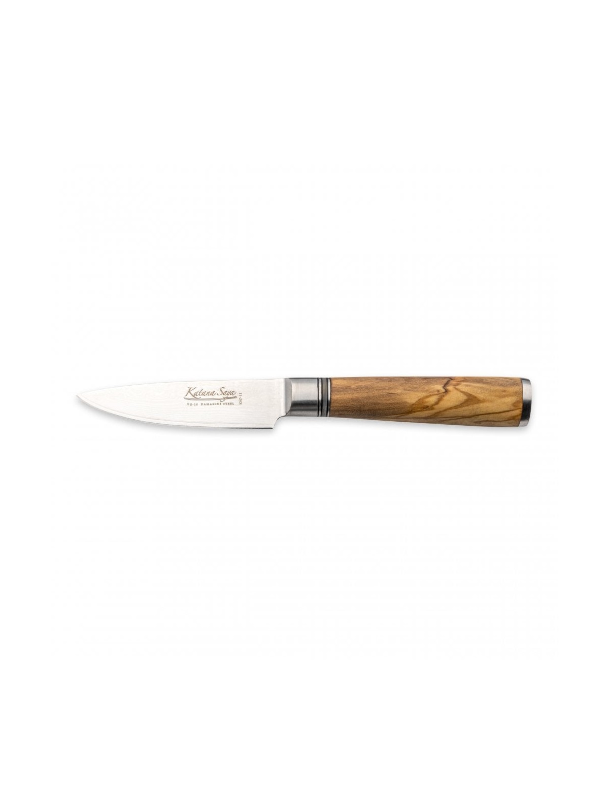 Grunwerg Katana Saya Olivewood Paring Knife
