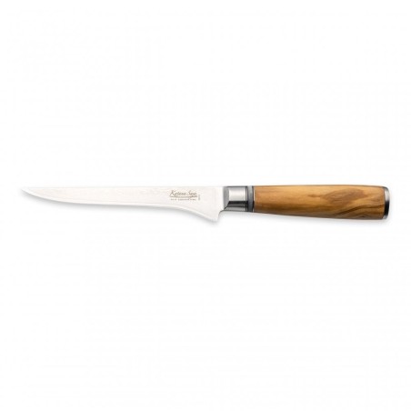 Grunwerg обвалочный нож Katana Saya, оливковое дерево