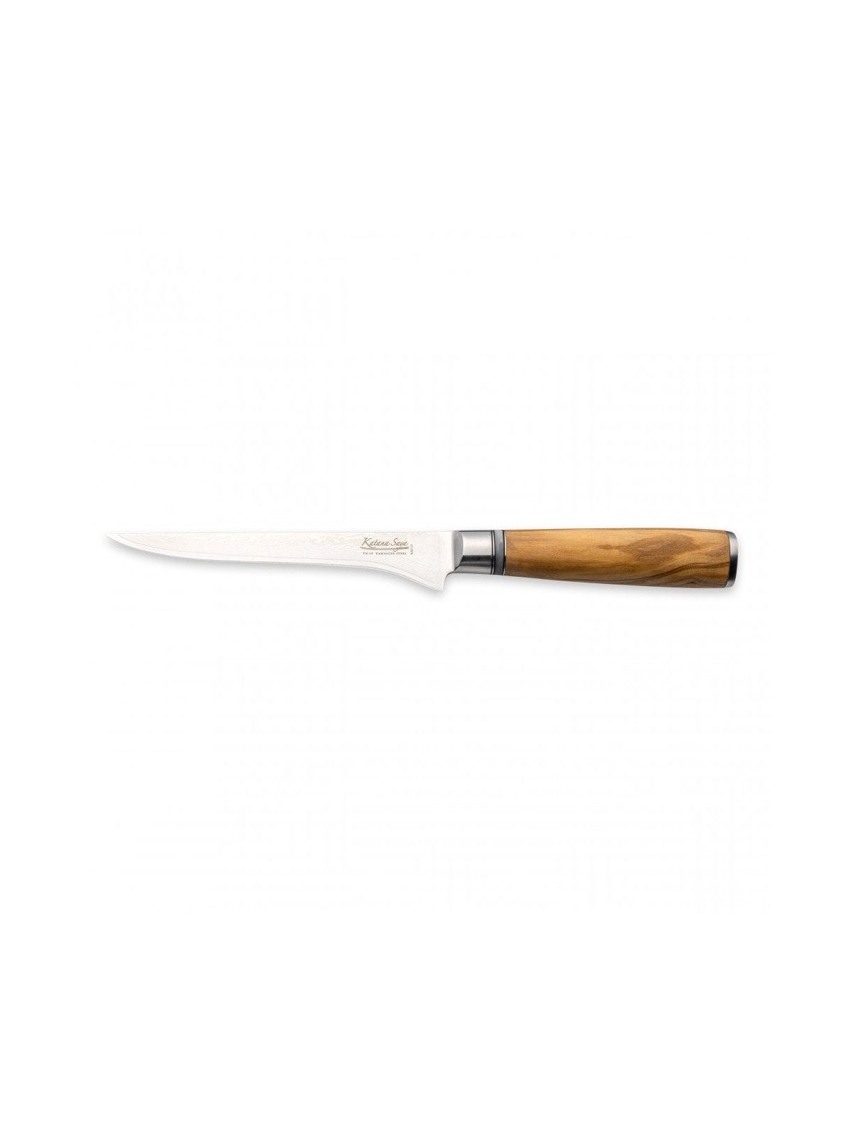 Grunwerg обвалочный нож Katana Saya, оливковое дерево