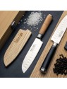 Grunwerg Santoku peilis Katana Saya, rankena iš alyvmedžio medienos