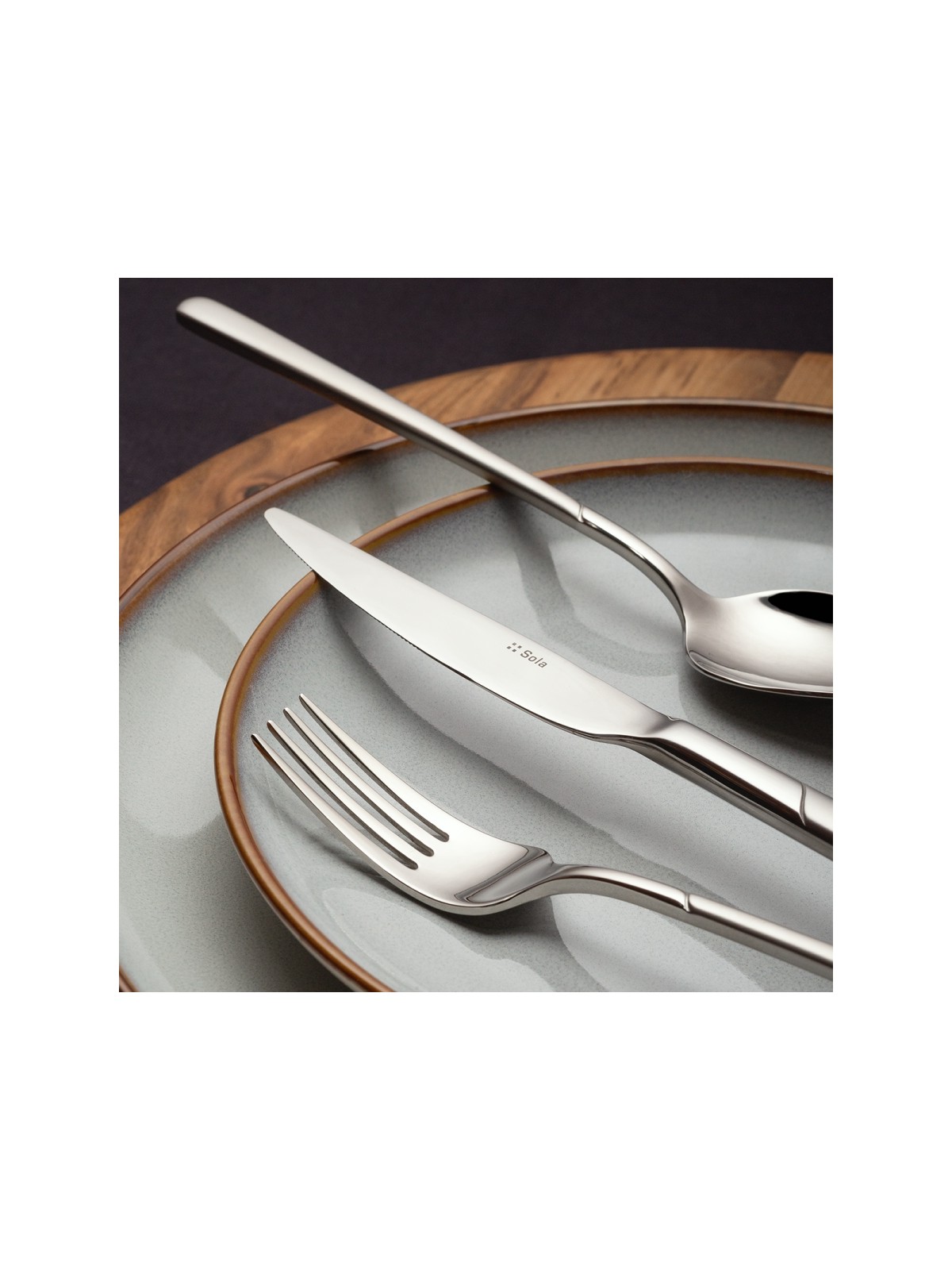 Sola столвые приборы  Kyoto 77-предметов, хромированный/матовый