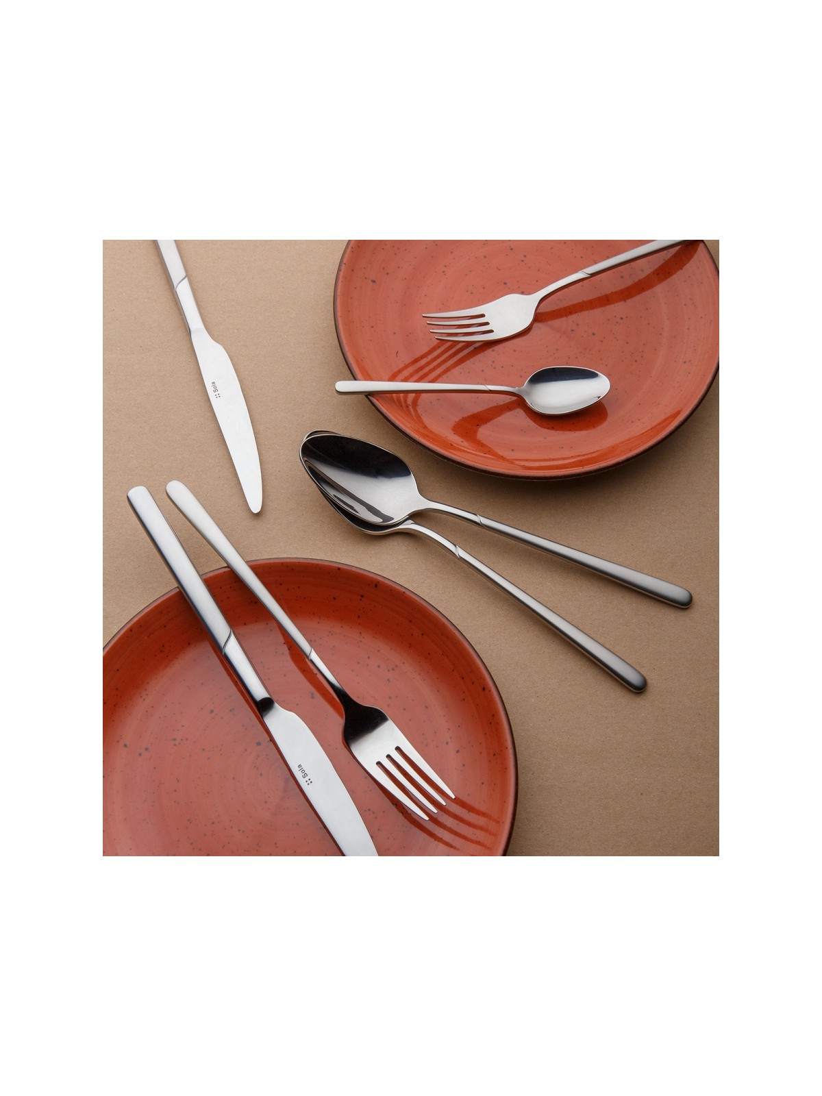 Sola söögiriistad  Kyoto 77-osa, läikiv / matt