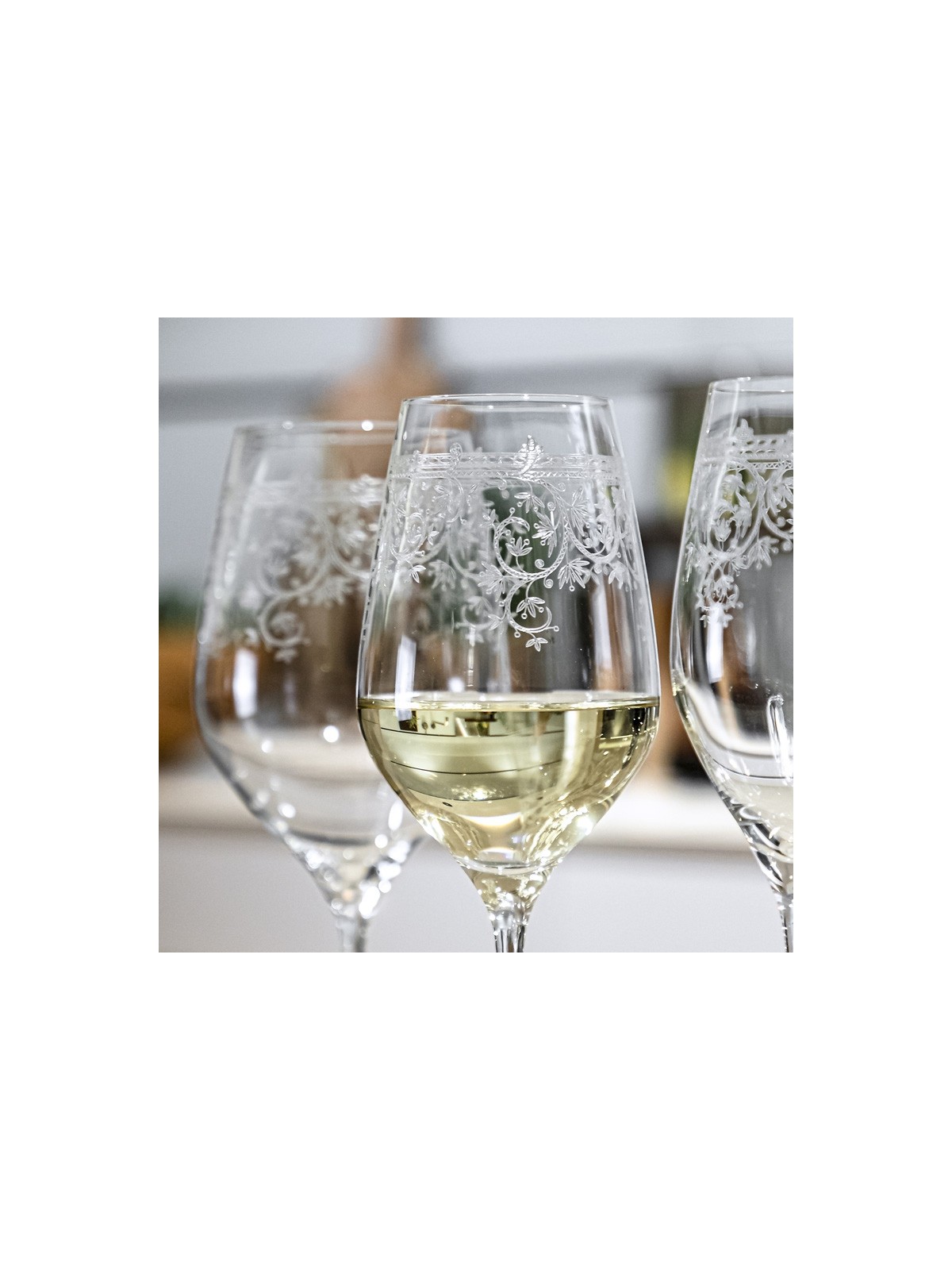 Spiegelau Arabesque White Wine Glass, Set of 2